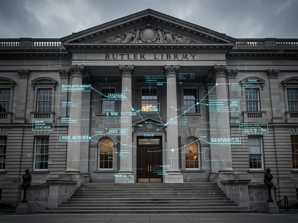 enterprise risk management program at columbia university illustration