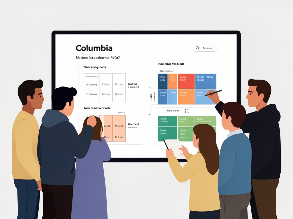enterprise risk management program at columbia university illustration