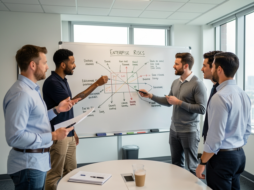 enterprise risk management careers illustration